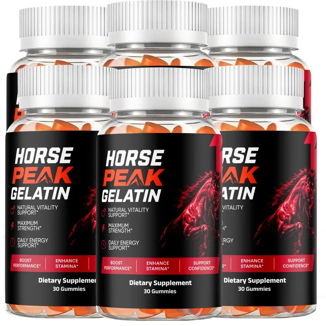 Horse Peak Gelatin Gummies bottle